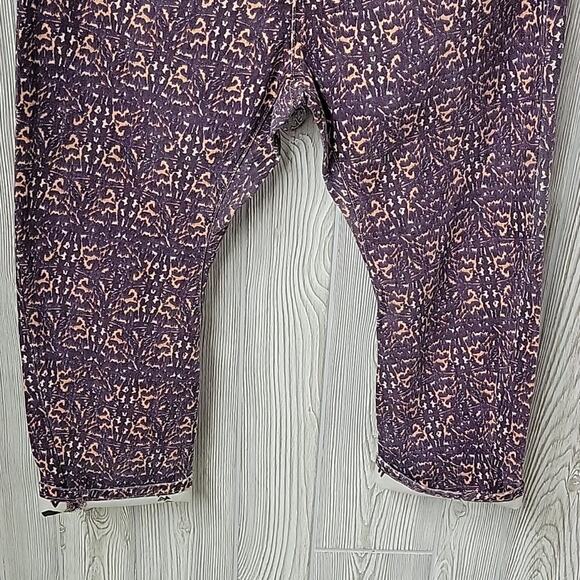 One Teaspoon Azteca Leopard Tapered Denim Jeans Womens Size 29 NWT - Picture 3 of 15